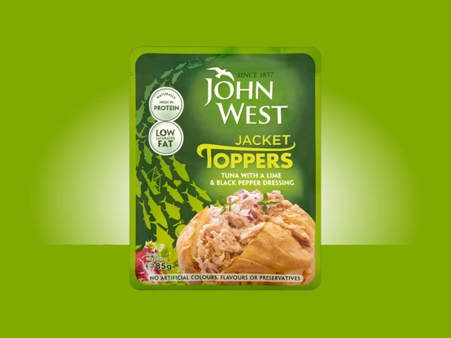 Jacket Toppers Lime and Cracked Black Pepper Dressing
