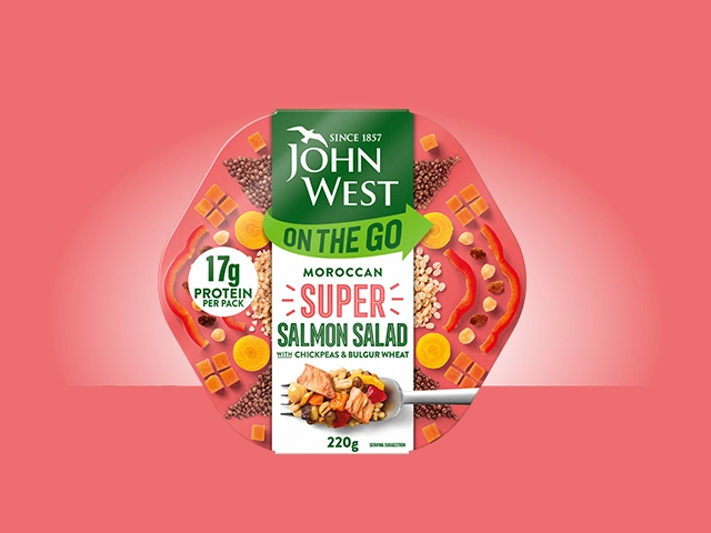 On The Go Moroccan Super Salmon Salad